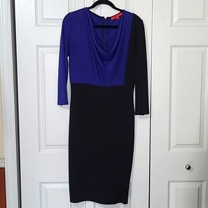 Narcisco Rodriguez Purple & Black Dress by Design Nation, Medium